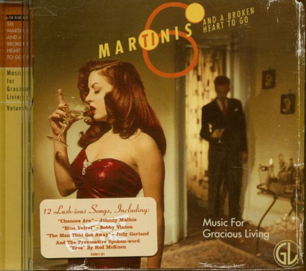 Various - Six Martinis And A Broken Heart To Go (CD Cut-Out)