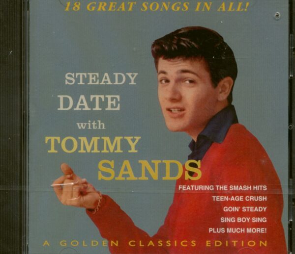 Tommy Sands - Steady Date With Tommy Sands (CD)