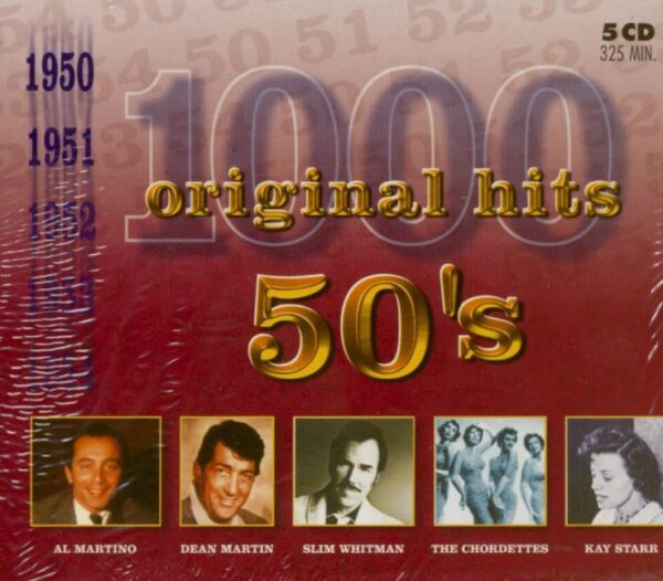 Various - 1000 Original Hits 50s Vol.1 (5-CD)