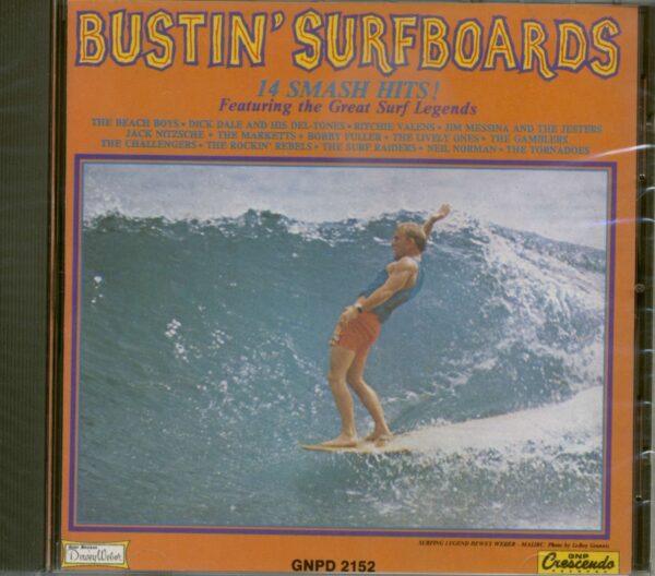 Various - Bustin' Surfboards - 14 Smash Hits (Dewey Weber Cover)