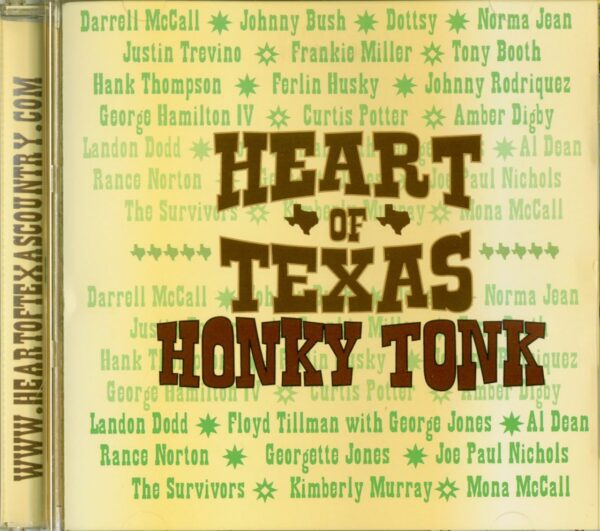 Various - Heart Of Texas Honky Tonk (Label Compilation)