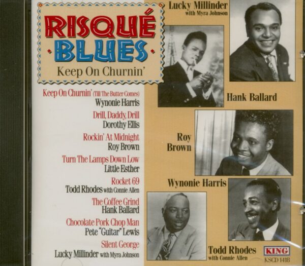 Various - Risqué Blues - Keep On Churnin' (CD)