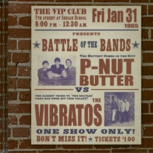 Various - Battle Of The Bands - P-Nut Butter vs Vibratos (CD)