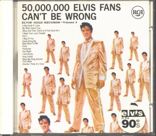 Elvis Presley - 50.000.000 Elvis Fans Can't Be Wrong - Elvis' Gold Records Vol.2 (CD