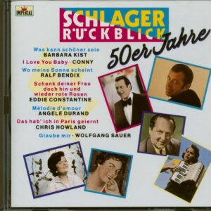 Various - Schlager Rückblick - 50er Jahre (CD)