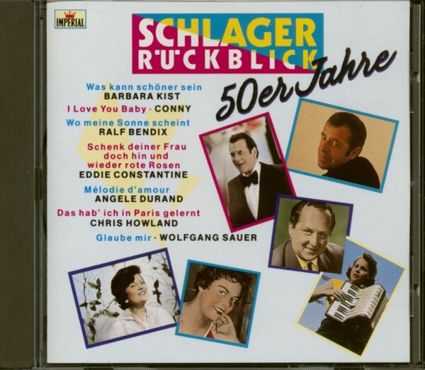 Various - Schlager Rückblick - 50er Jahre (CD)