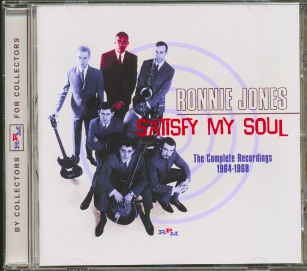 Ronnie Jones - Satisfy My Soul - The Complete Recordings 1964-1968 (CD)