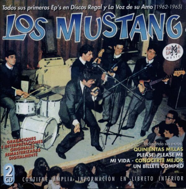 Los Mustang - Sus Primeros EP's En Regal Y La Voz De Su Amo (2-CD)