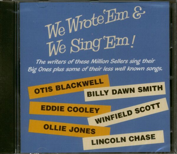 Various - We Wrote 'Em & We Sing 'Em (CD)