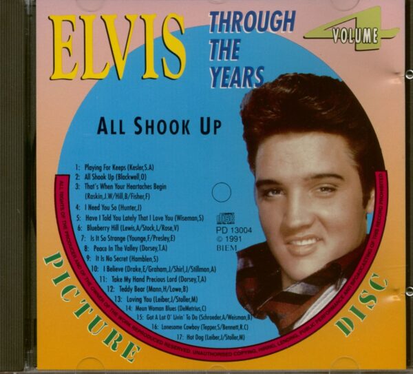 Elvis  Presley - Through The Years Vol.4 - All Shook Up (CD)