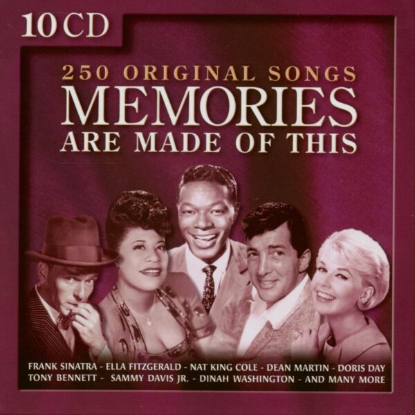 Various Artists - Memories Are Made Of This - 250 Original Songs (10-CD)