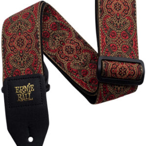 Gitarrengurt Ernie Ball Jaquard Crimson Paisley