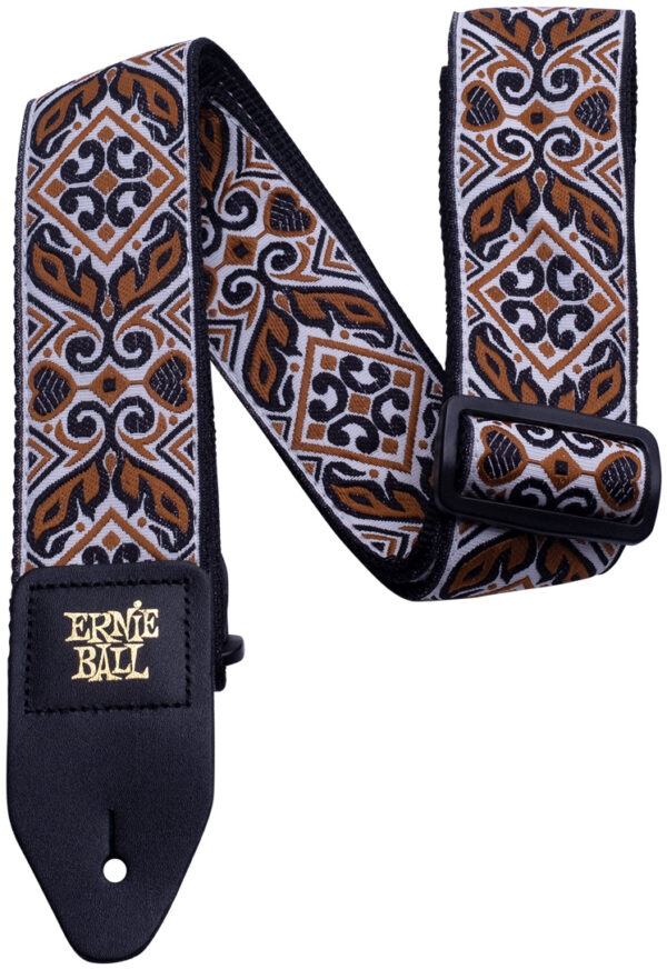 Gitarrengurt Ernie Ball Jaquard Tribal Brown