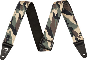 Gitarrengurt Fender Camo Strap Woodland