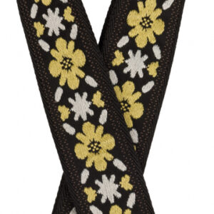 Gitarrengurt Fender Pasadena Woven Strap Yellow Clover