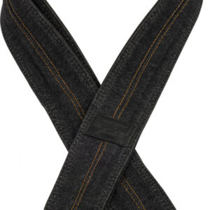 Gitarrengurt Fender X Wrangler Denim Strap Black Stitch