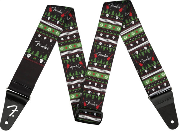 Gitarrengurt Fender Ugly Christmas Sweater Strap