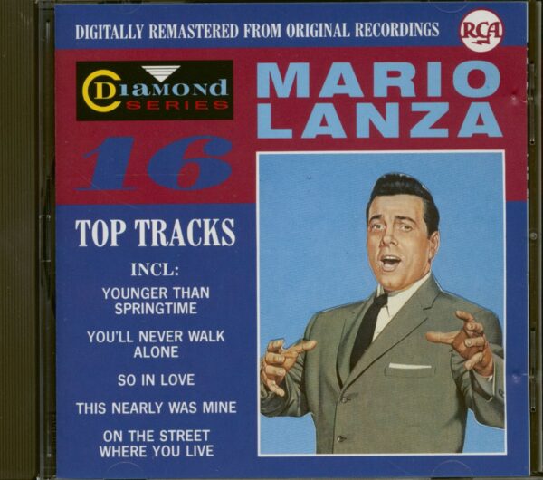 Mario Lanza - 16 Top Tracks (CD)