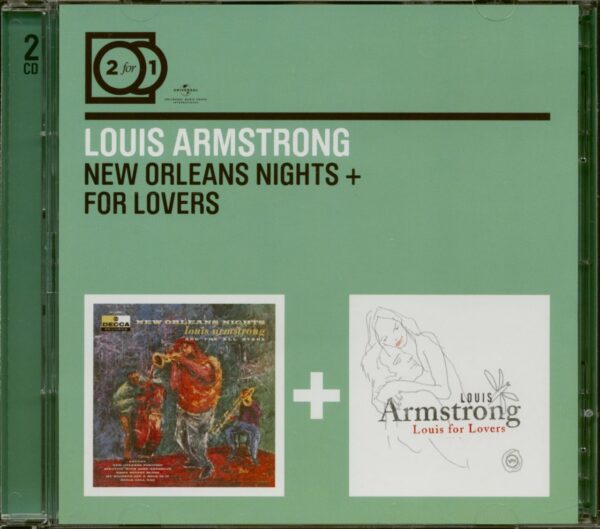 Louis Armstrong - New Orleans Nights - For Lovers (2-CD)