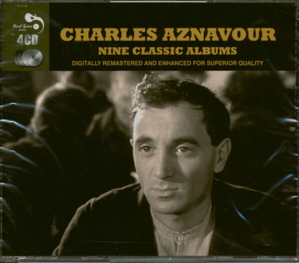 Charles Aznavour - Nine Classic Albums (4-CD)