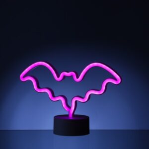 LED NEON Figur FLEDERMAUS - Neonlicht - H: 17cm - Batterie oder USB...