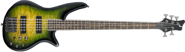 E-Bass Jackson JS3QV Spectra Alien Burst