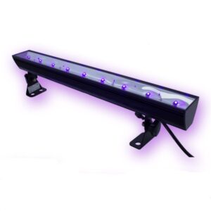 UV50LED BAR - 9x3W Schwarzlicht Bar - Metallgehäuse schwenkbar - SA...