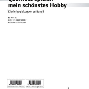 Querflöte spielen mein schönstes Hobby Band 1