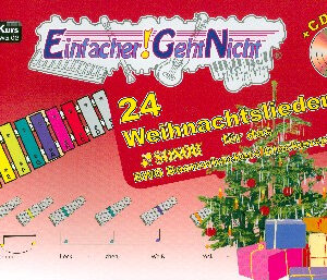 Weihnachtsliederbuch 24 Weihnachtslieder (+CD)