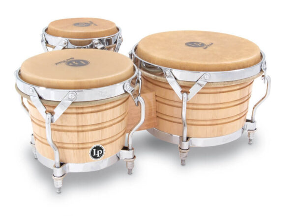 Triple Bongo Set Latin Percussion LP202-AW