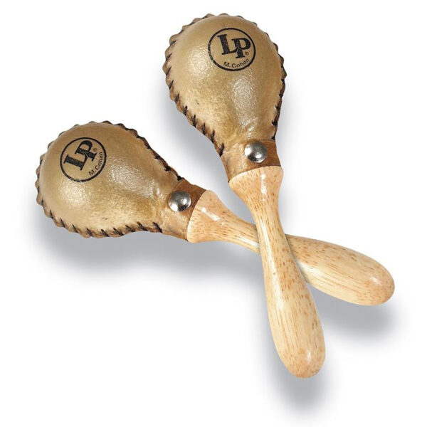 Maracas Latin Percussion LP285 Mini Rawhide Natural