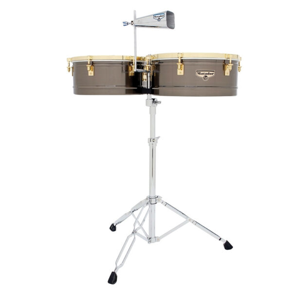 Timbales Latin Percussion M257-BNG Matador Brushed Nickel