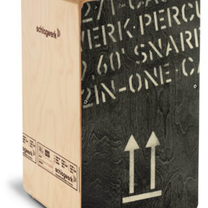 Cajon Schlagwerk CP404BLK 2inOne Black Edition