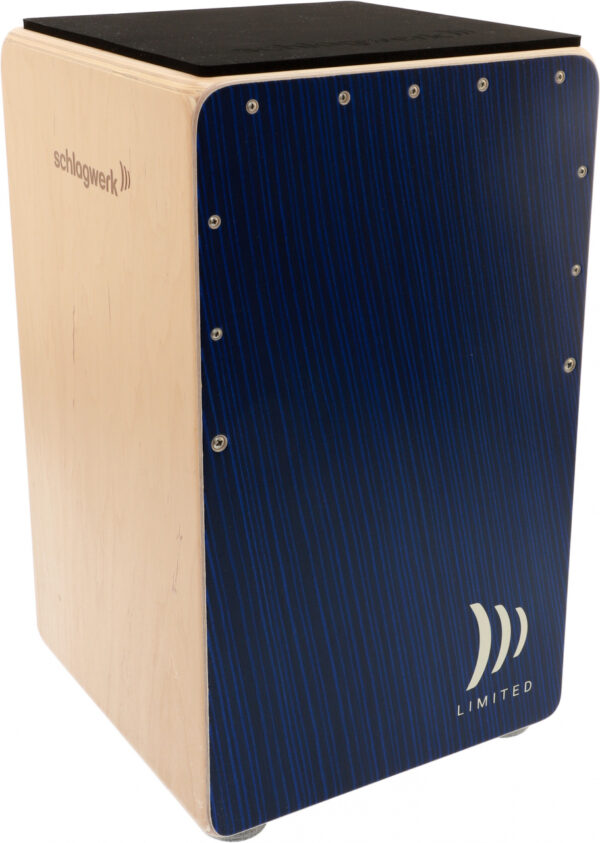 Cajon Schlagwerk CPR24 La Peru Royal Blue - 150 Jahre REISSER JUBIL...