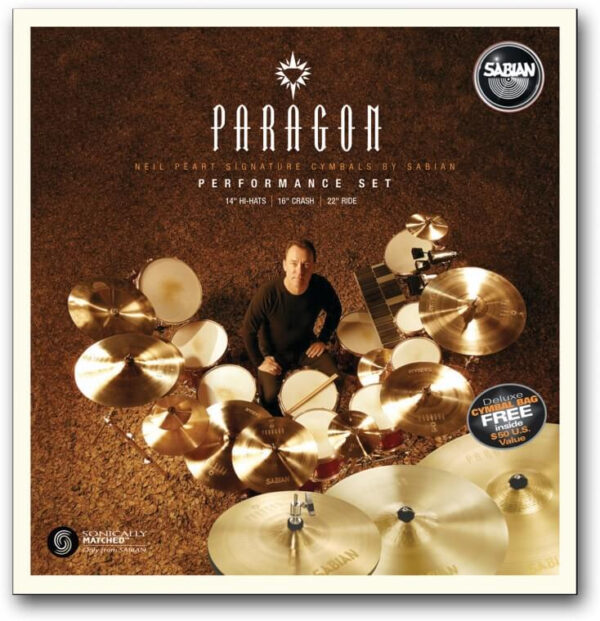 Beckensatz Sabian Paragon Performance Set Brilliant