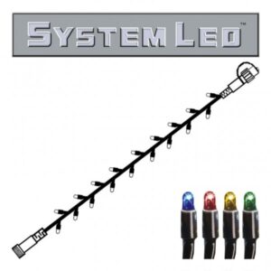 System LED Black | Lichterkette | koppelbar | exkl. Trafo | 5