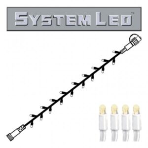 System LED White | Lichterkette | koppelbar | exkl. Trafo | 5.00m |...