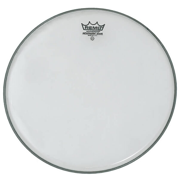 Snare Resonanzfell Remo Ambassador Clear 12"