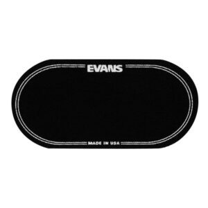 Bass Drum Patch Evans EQPB2 Nylon Double Black