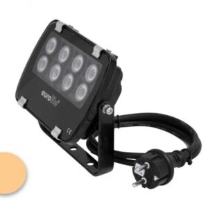 EUROLITE LED IP FL-8 | 30° | 8x1W | IP56 | Lichtfarbe Warmweiß