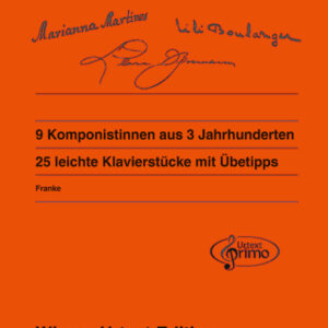 9 Komponistinnen aus 3 Jahrhunderten