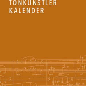 Kalender Tonkünstler-Kalender 2024