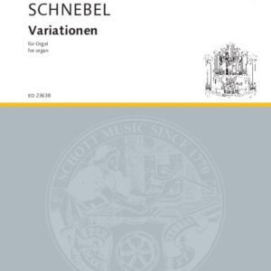 Orgelnoten Variationen (2014)