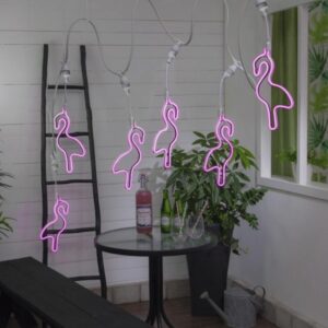 System CONNECTA FLAMINGO pink LED-Objekt mit E27 Fassung outdoor H:...