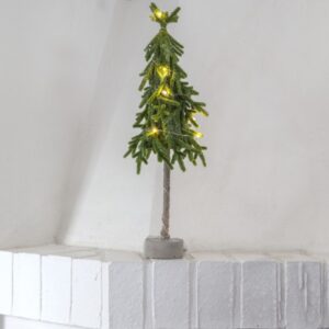 LED Tannenbaum Lummer - stehend - Tischbaum - 10 warmweiße LED - H:...