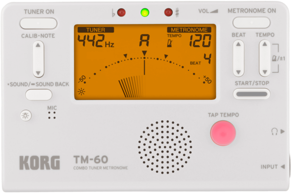 Tuner / Metronom Korg TM-60 WH