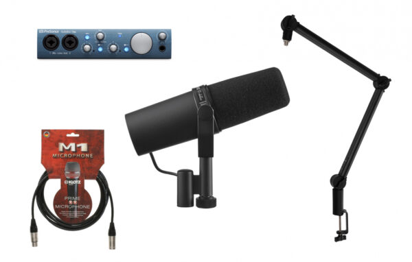 Studiomikrofon Shure SM7B Broadcast Bundle