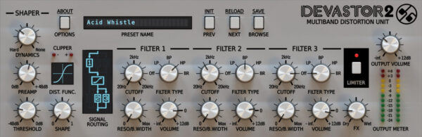 Plugin Effekt D16 Group Devastor 2 Distortion