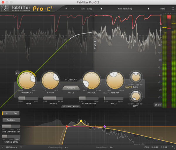 Plugin Effekt FabFilter Pro- C 2