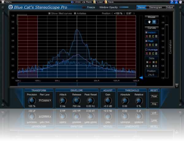 Plugin Tool Blue Cat StereoScope Pro